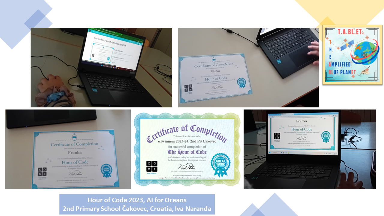 Hour of Code - AI for Oceans